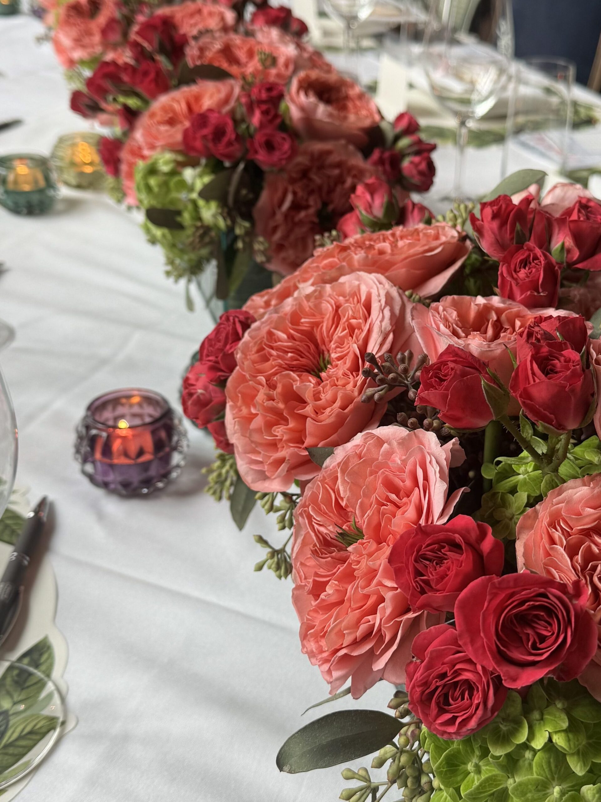 Unique Floral Design as Centerpiece at an Event