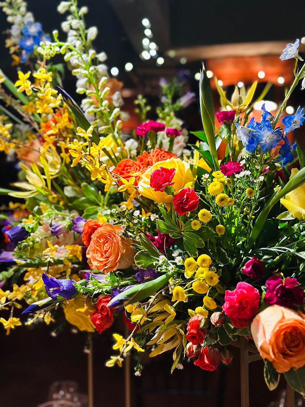 Colorful Event Florals