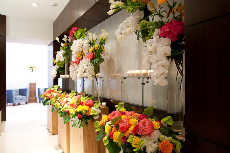 Floral Installation for a Corporate Event