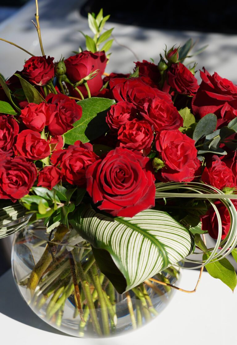 Red Rose Valentines Arrangement