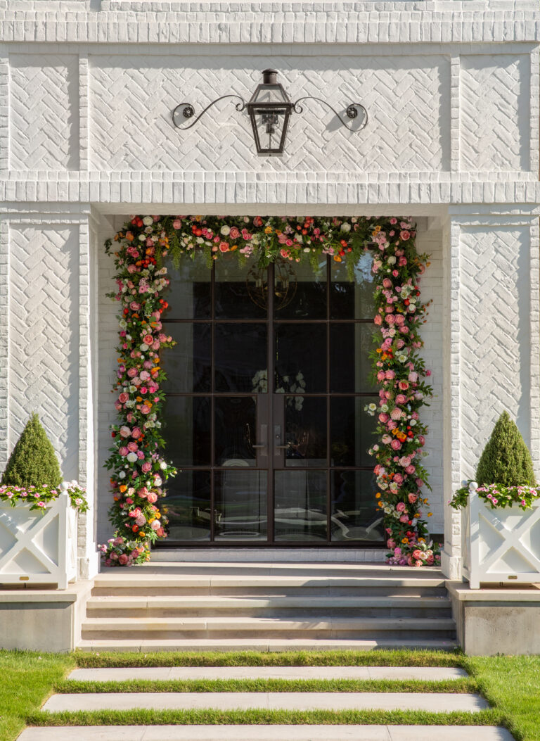 Bridal Door Floral Installation